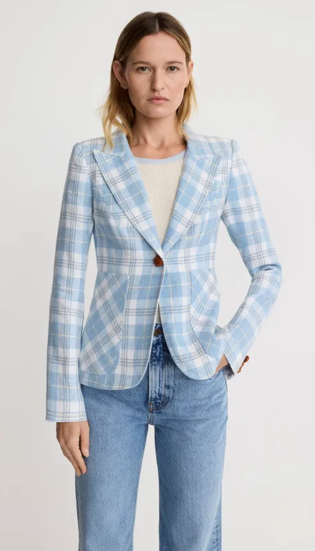 Patch Pocket Duchess Blazer made by Smythe
