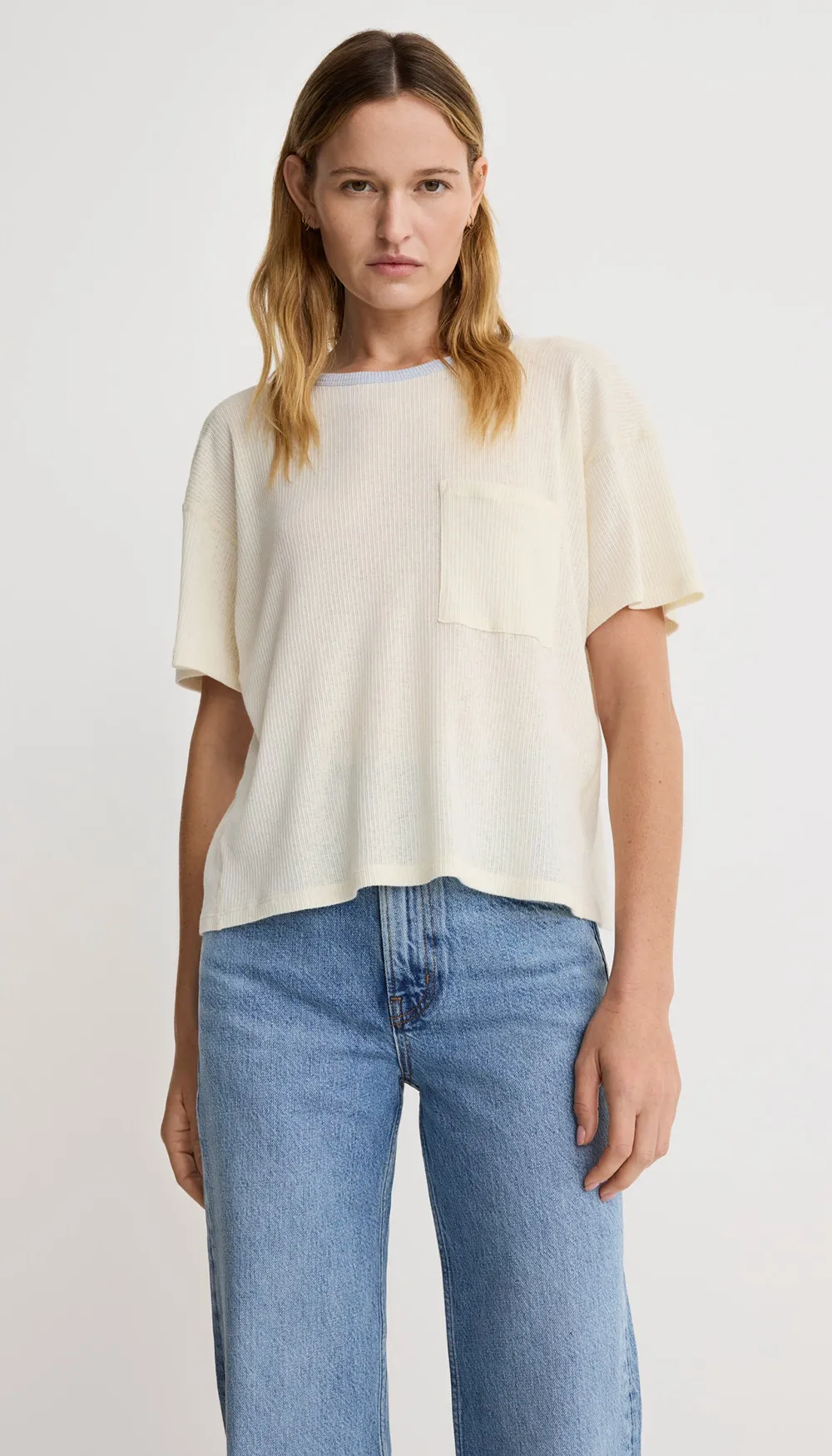 Colorblock Pocket Tee sold by Smythe