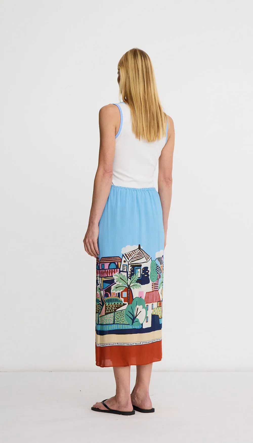 Pull On Overlay Skirt sold by Smythe product image thumbnail 3