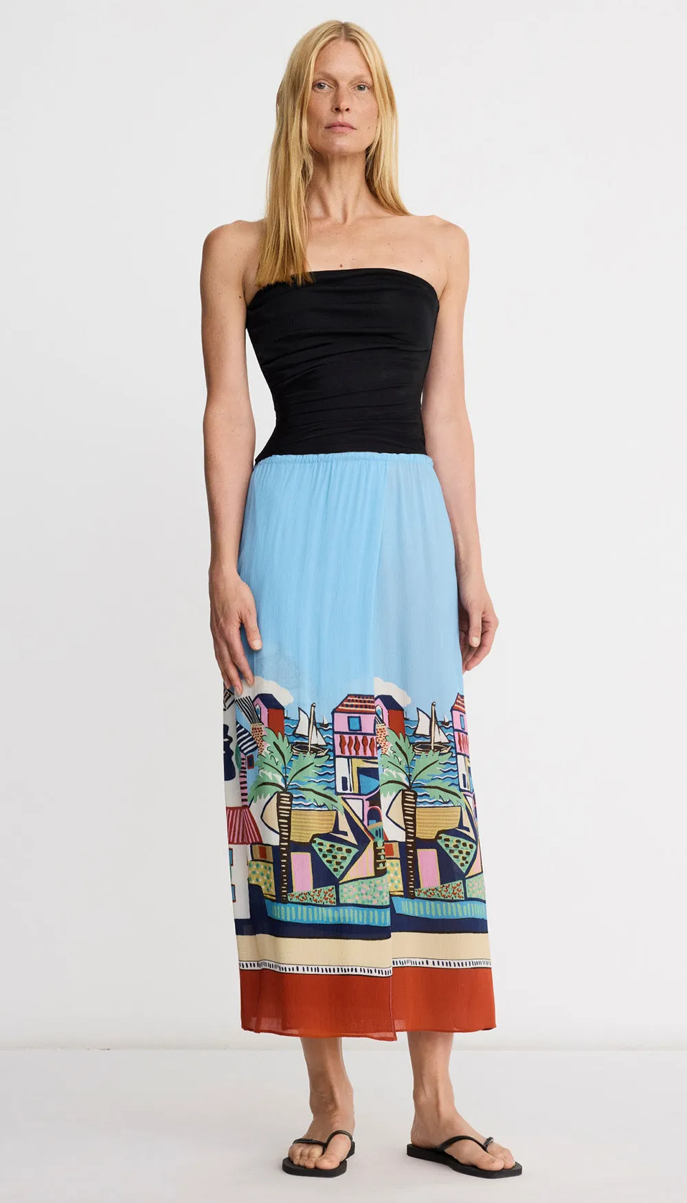 Pull On Overlay Skirt sold by Smythe product image thumbnail 2