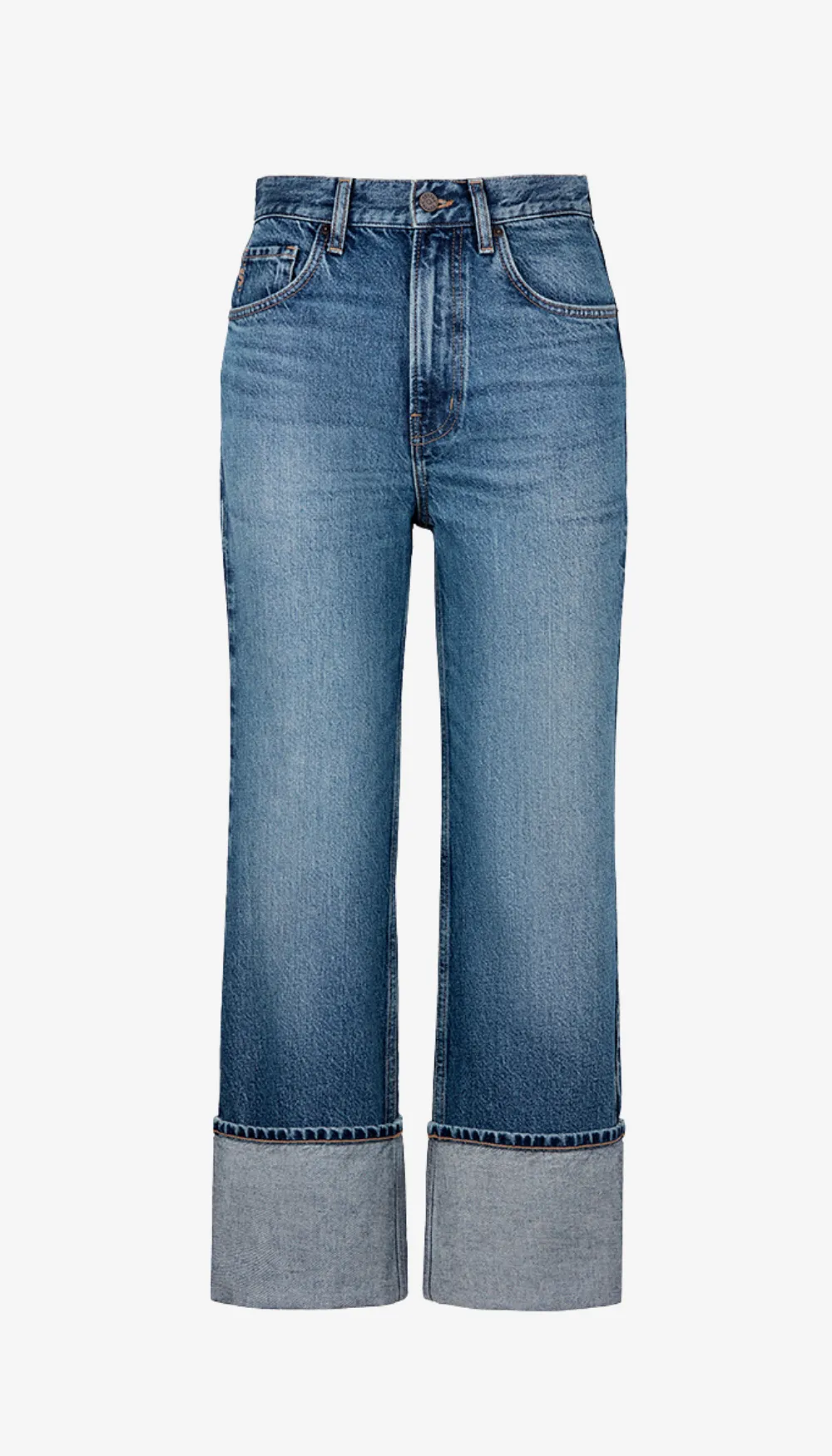 Hawk High Rise Cuffed Jean sold by Smythe product image thumbnail 4