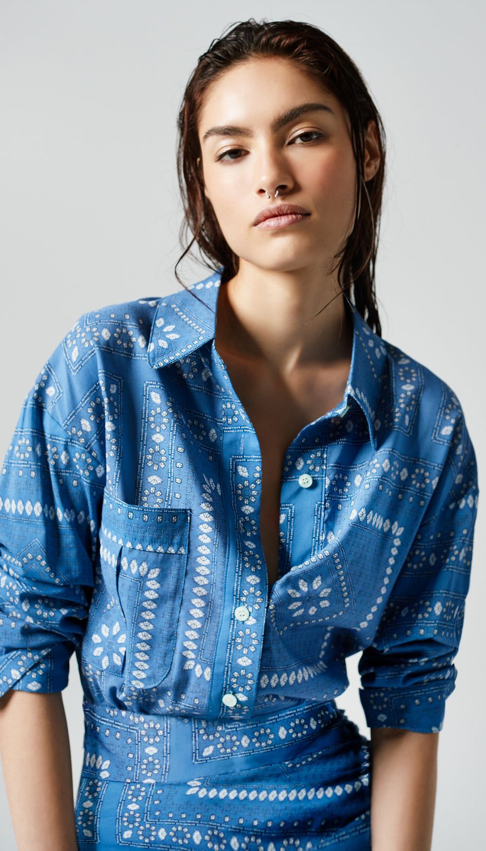 Exclusive Mini Shirt Dress sold by Smythe product image thumbnail 3