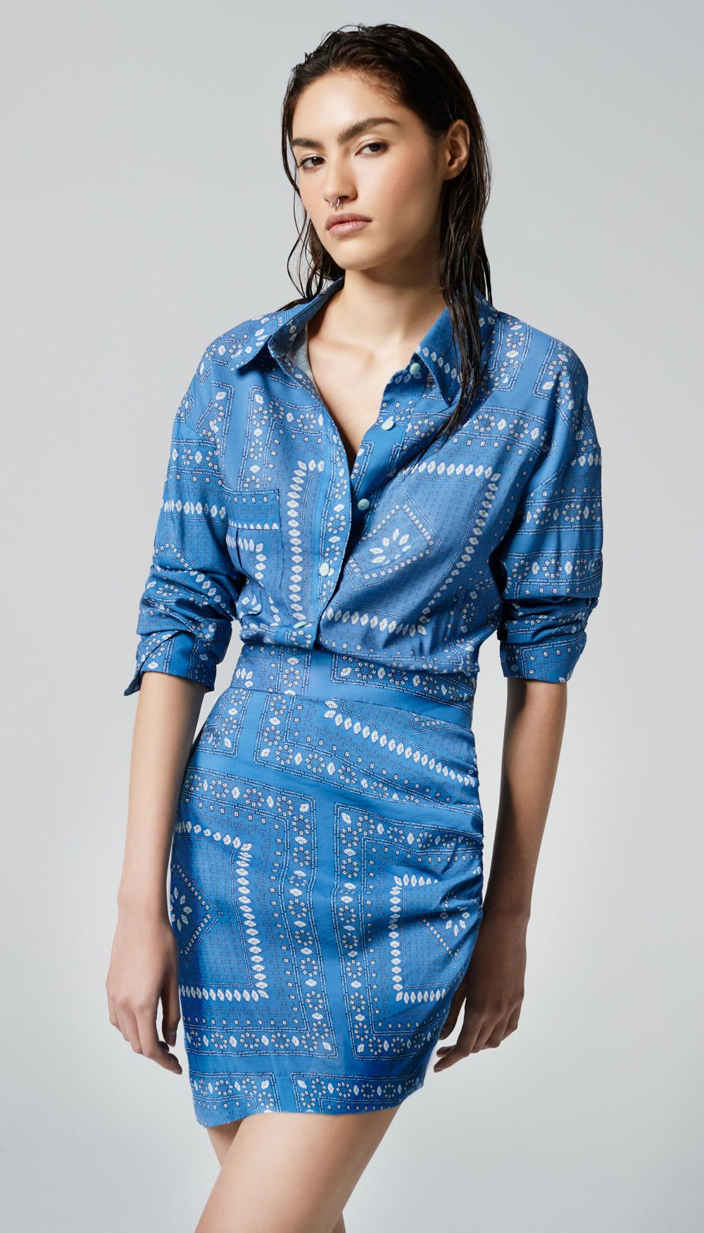 Exclusive Mini Shirt Dress sold by Smythe product image thumbnail 2