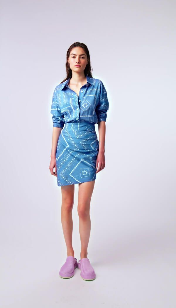 Exclusive Mini Shirt Dress sold by Smythe product image thumbnail 6