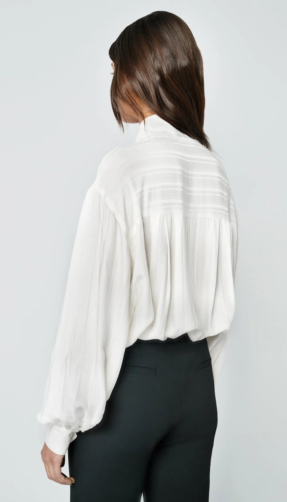 Fluid Drop Shoulder Blouse sold by Smythe product image thumbnail 4