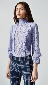 Scalloped Lace Top sold by Smythe