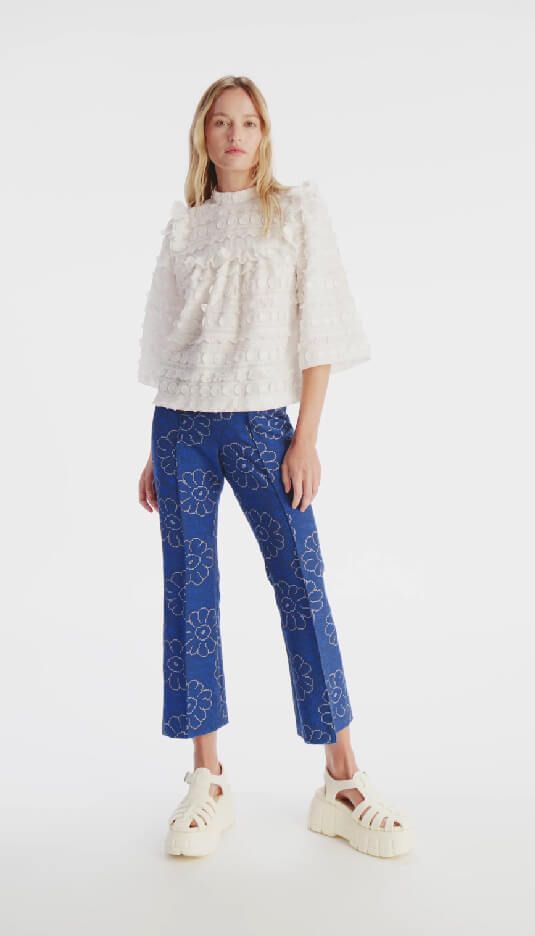 A-Line Blouse sold by Smythe product image thumbnail 3