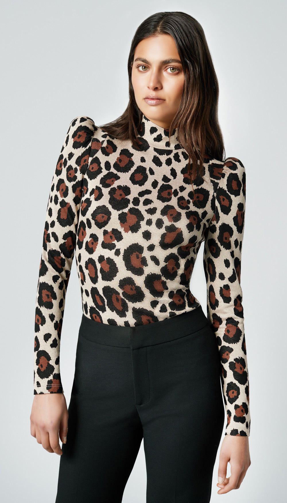 Pouf Sleeve Knit Top sold by Smythe