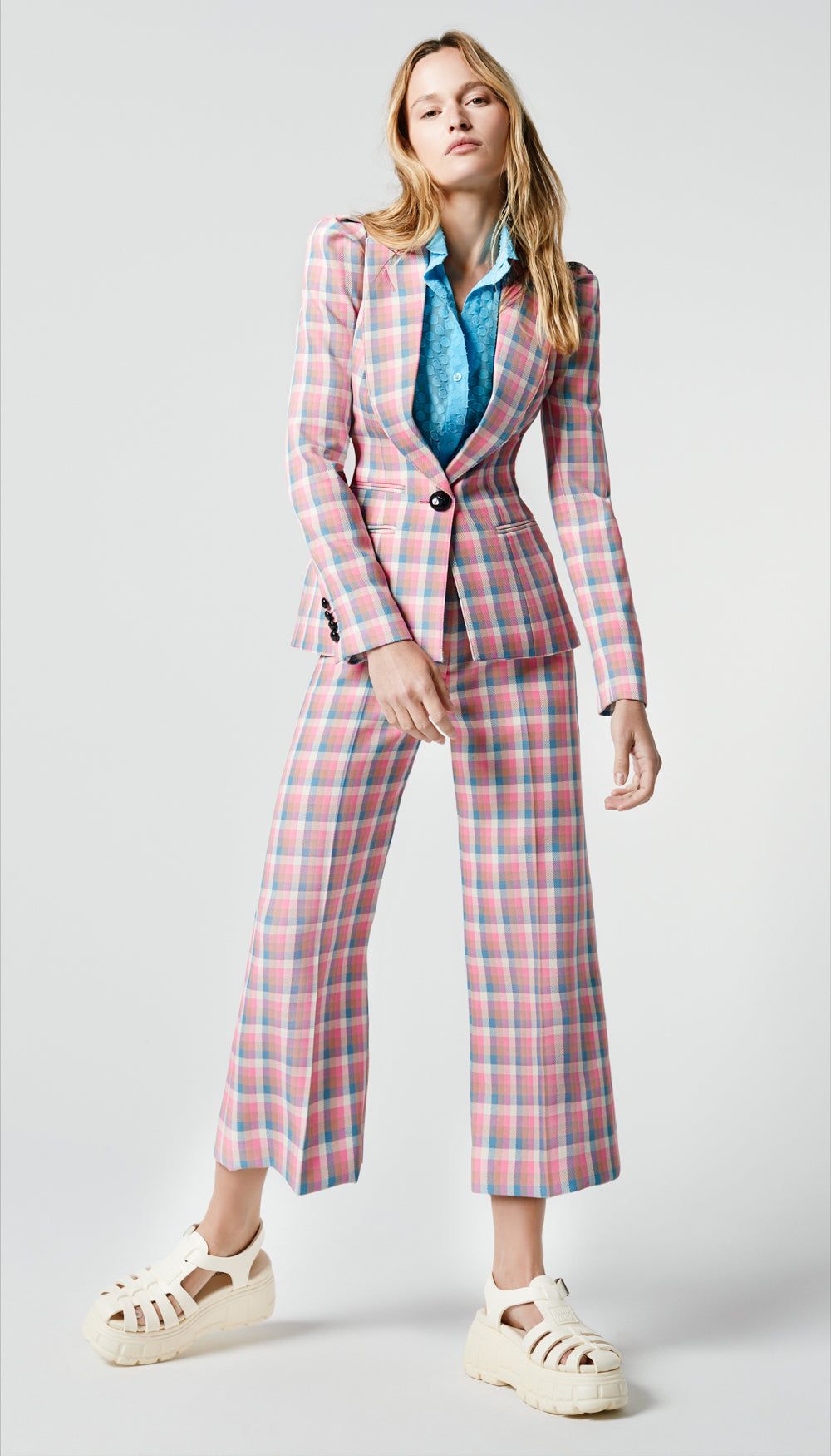 Box Pleat Blazer sold by Smythe