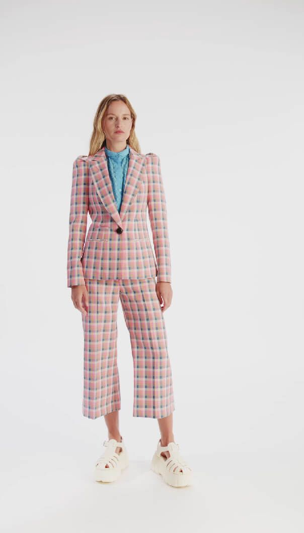 Box Pleat Blazer sold by Smythe product image thumbnail 4