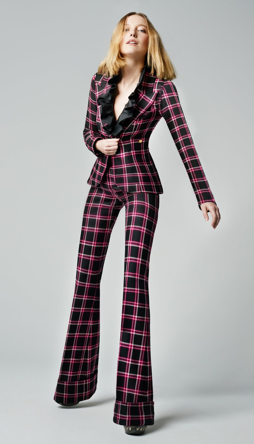 High Waisted Cuffed Trouser sold by Smythe