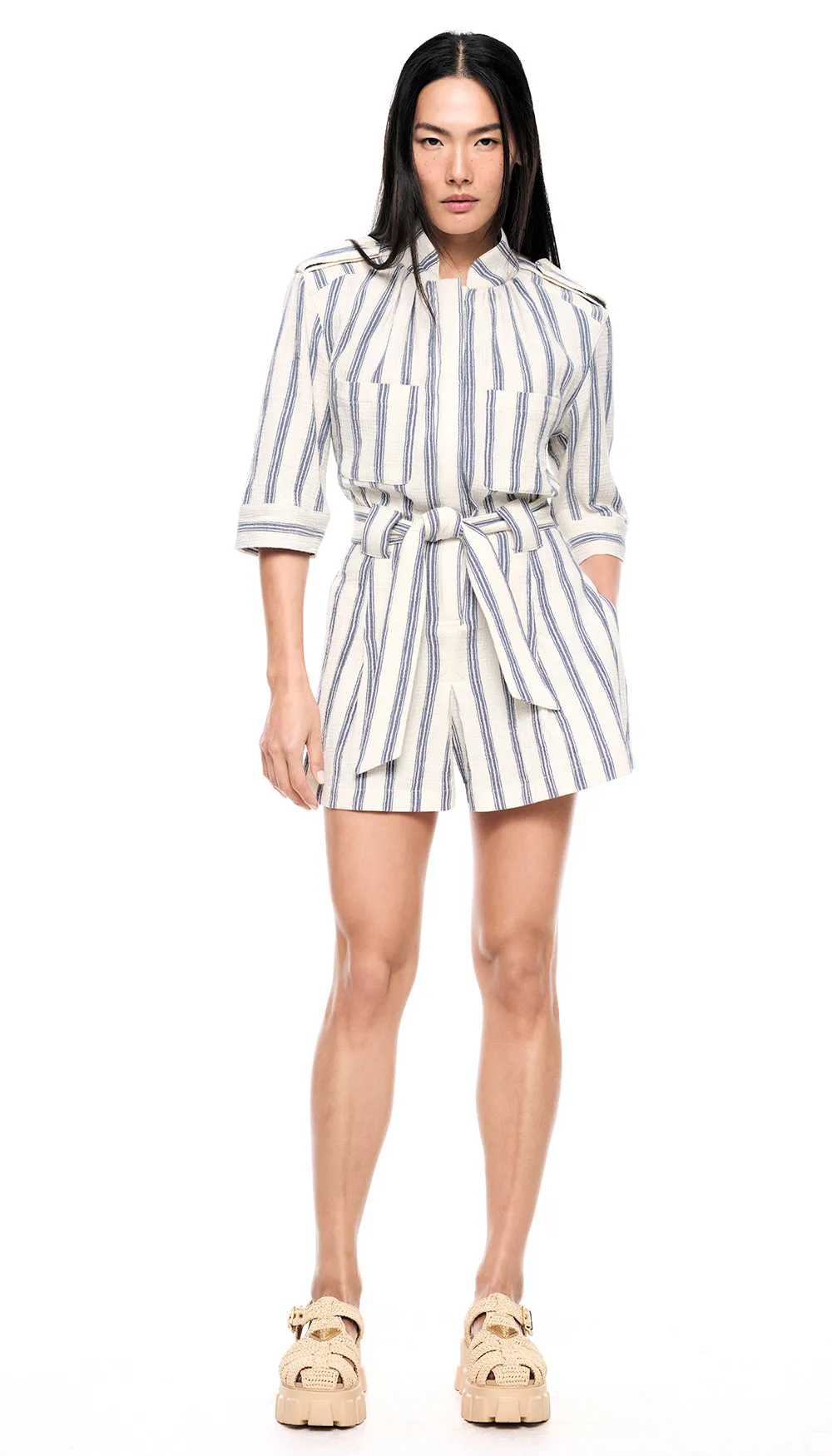 Exclusive Utility Romper sold by Smythe product image thumbnail 2