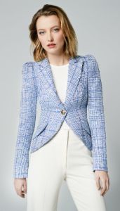 Limited Edition Pouf Sleeve One Button Blazer sold by Smythe