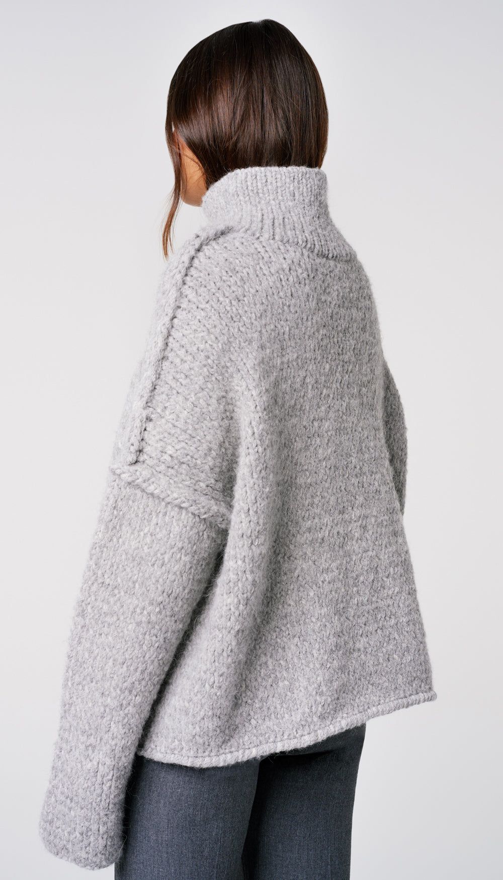 Reverse Seam Turtleneck Sweater sold by Smythe product image thumbnail 4