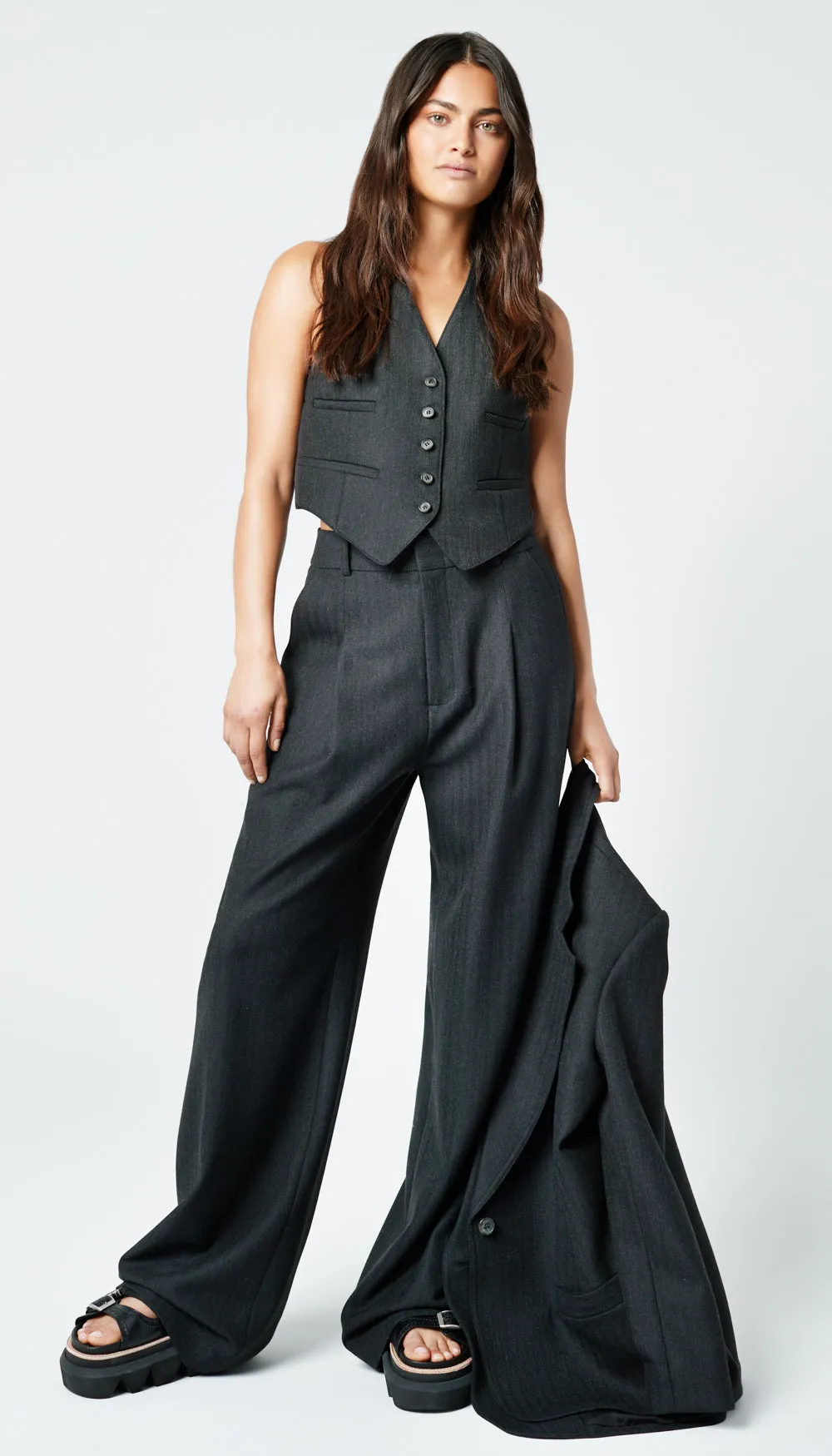 Pleated Trouser sold by Smythe product image thumbnail 2