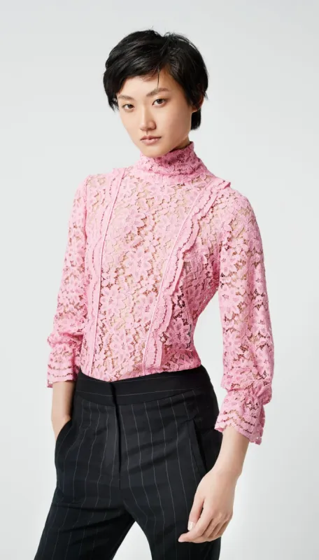 Scalloped Lace Top sold by Smythe