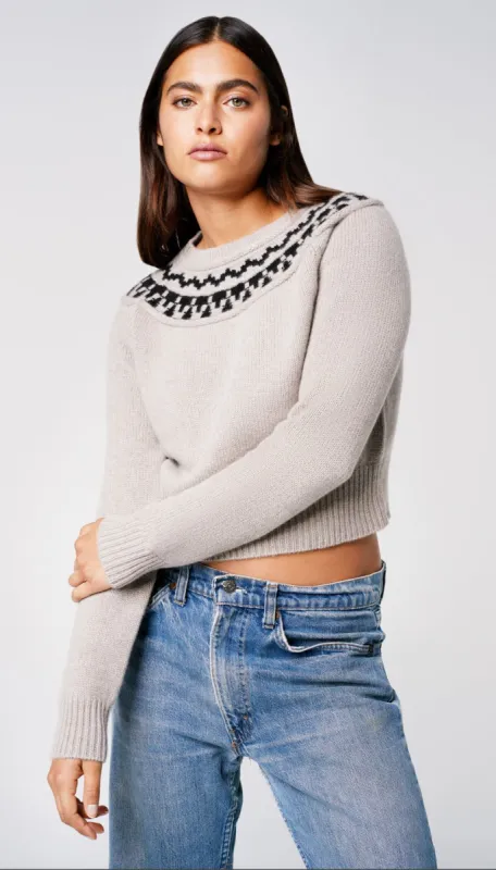 Cashmere Cropped Crewneck sold by Smythe