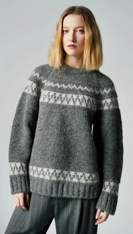 Oversized Crewneck Sweater made by Smythe