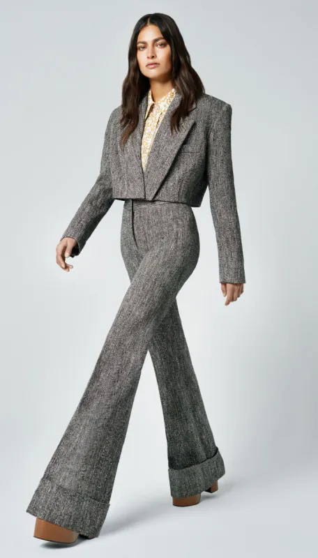 Wide Leg Cuffed Trouser sold by Smythe
