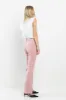 HIGH RISE SLIM BOOTCUT JEANS - PEACH sold by Sneak Peek