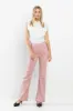 HIGH RISE SLIM BOOTCUT JEANS - PEACH sold by Sneak Peek