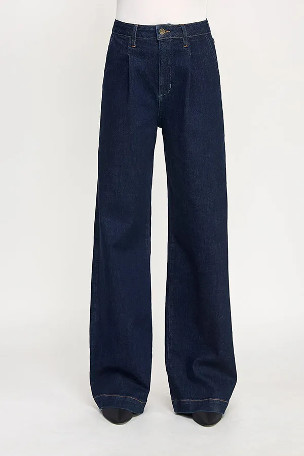 HIGH RISE WIDE LEG JEANS (P-SP-P118) sold by Sneak Peek product image thumbnail 2
