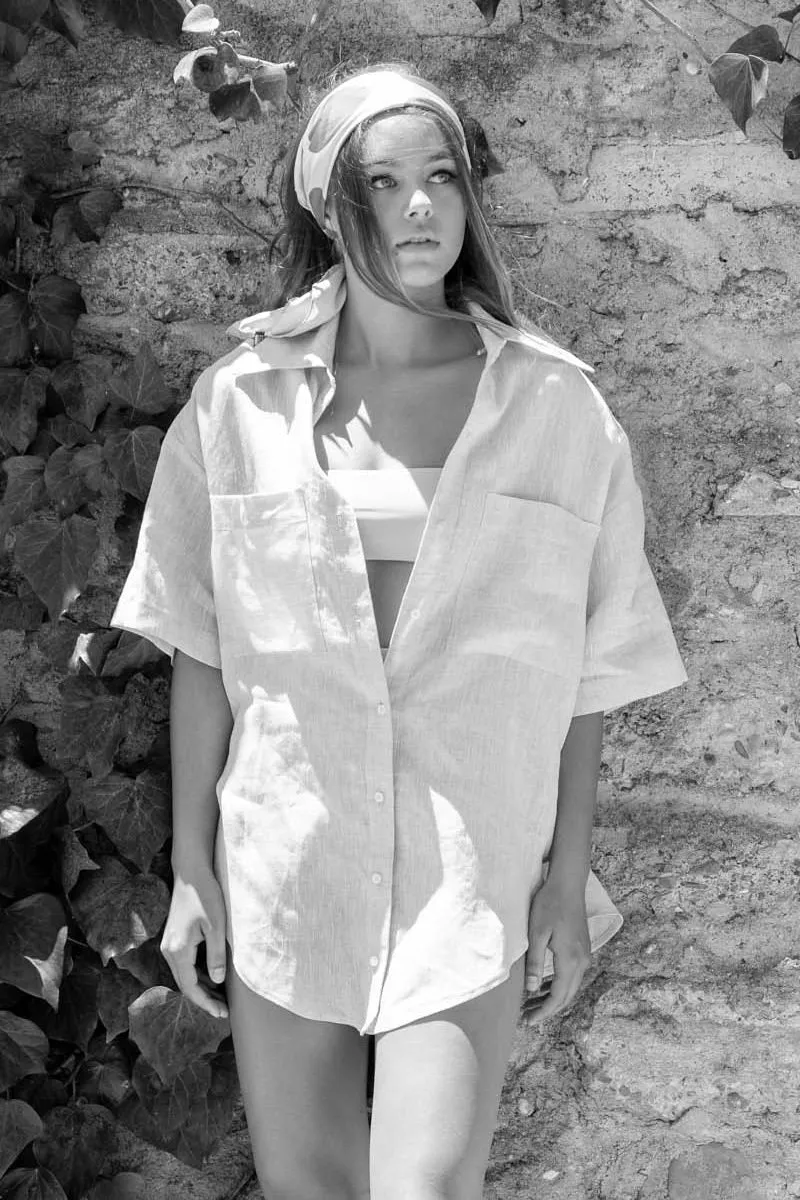 Paris Shirt Linen sold by So De Mel product image thumbnail 4