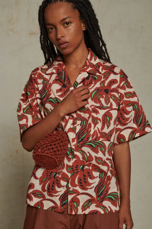 CHEMISE ALEXANDRE MARRON sold by soeur