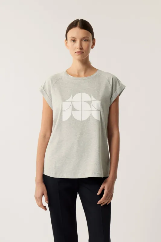 TEE-SHIRT VALENTINA GRIS sold by soeur
