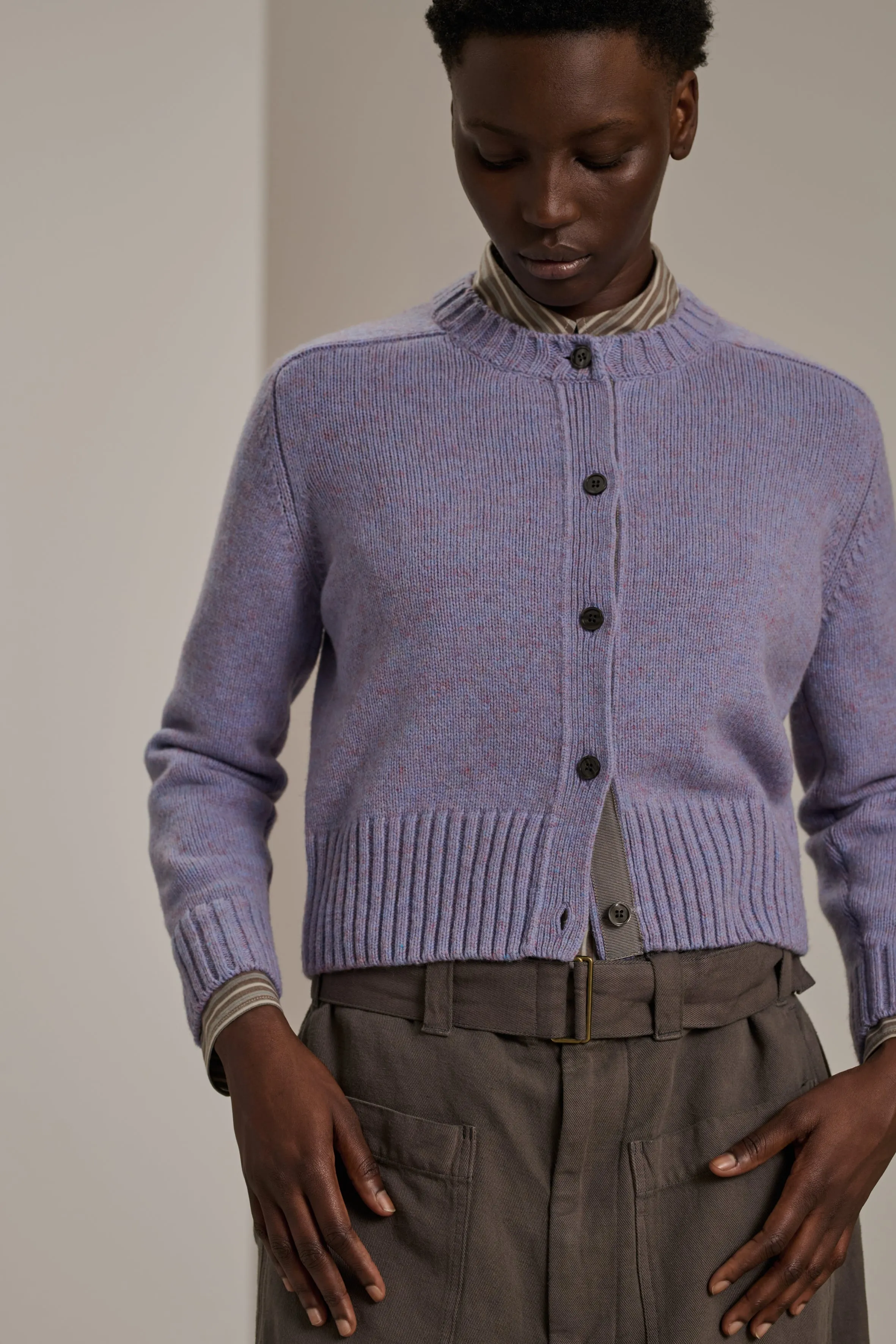 CARDIGAN LYNE  VIOLET sold by soeur