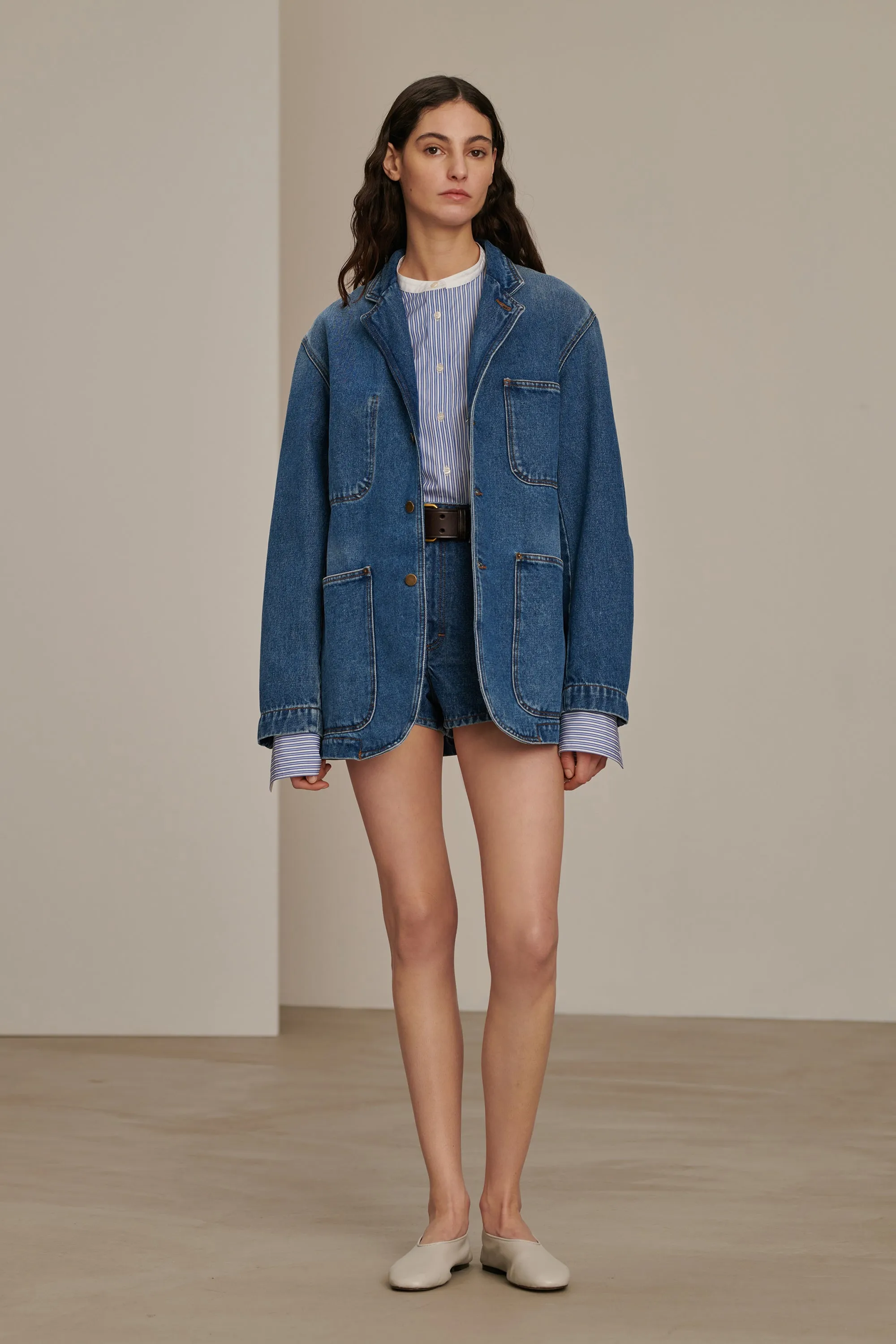 VESTE CHARLIZE BLEUE sold by soeur product image thumbnail 5