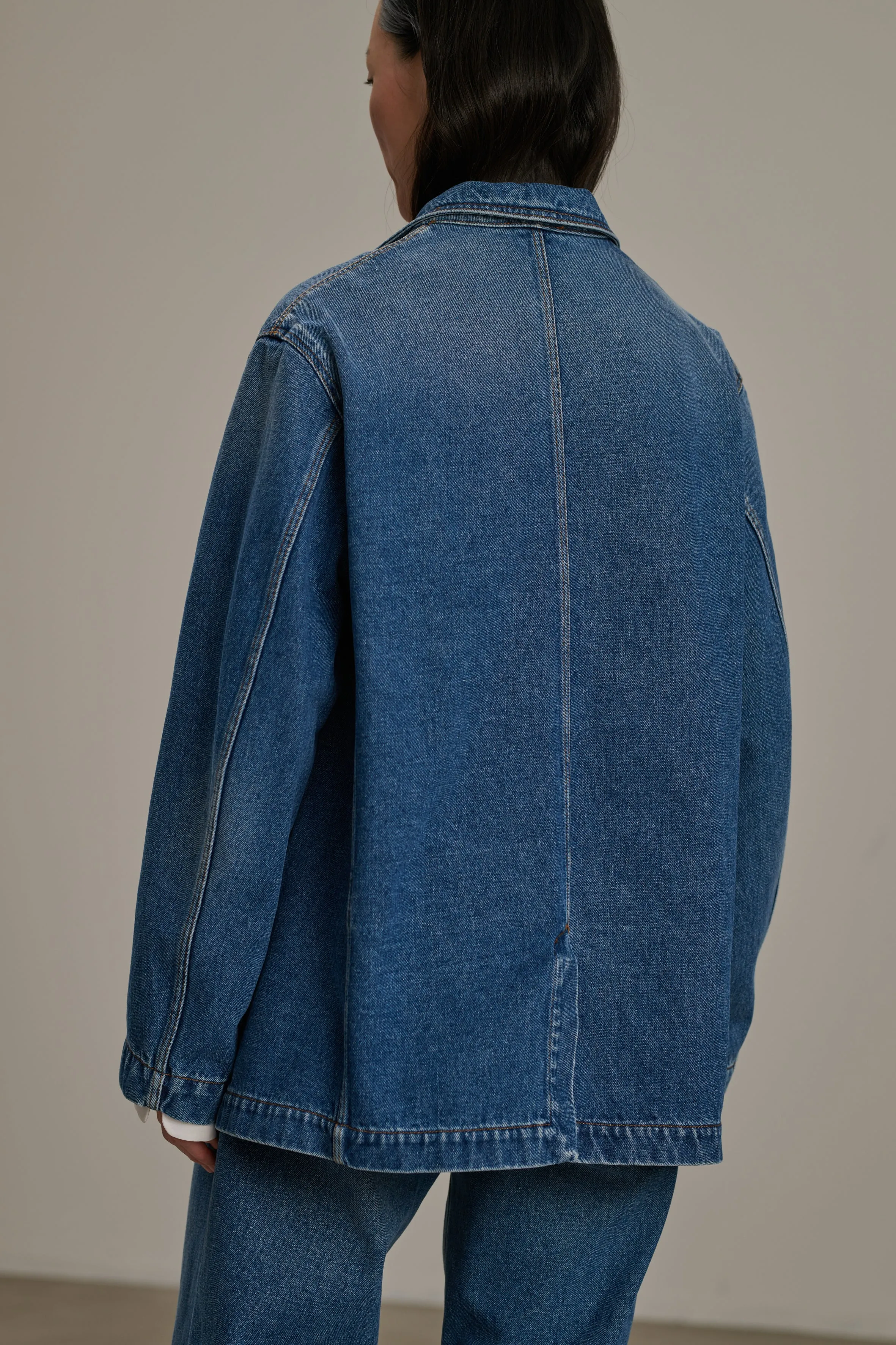 VESTE CHARLIZE BLEUE sold by soeur product image thumbnail 2