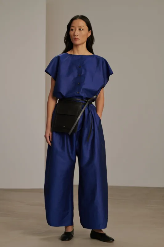 PANTALON CAMERON  BLEU made by soeur