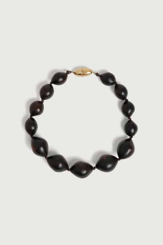 COLLIER ZAMIA MARRON sold by soeur