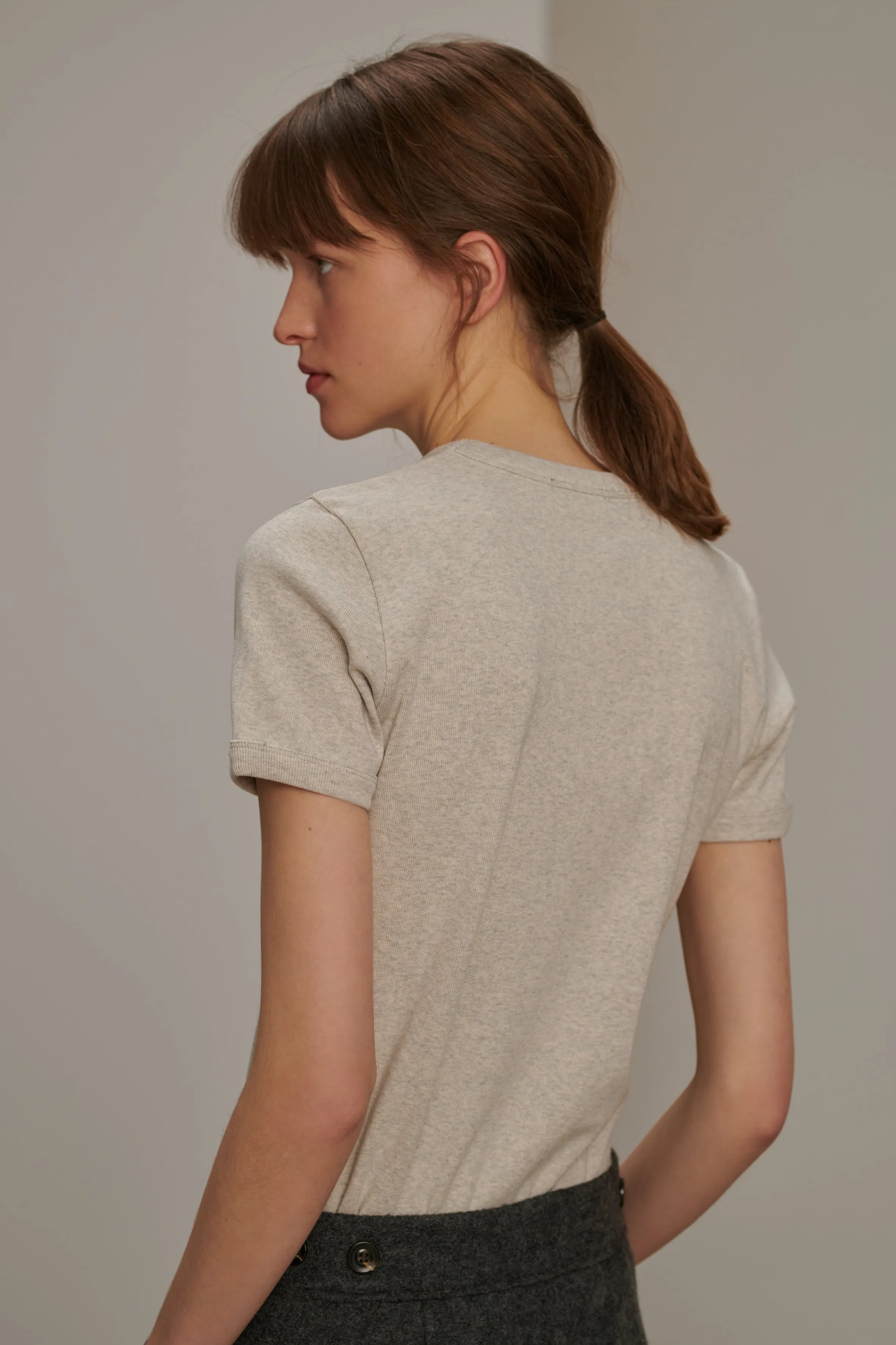 TEE-SHIRT ARISTIDE GRIS sold by soeur product image thumbnail 2