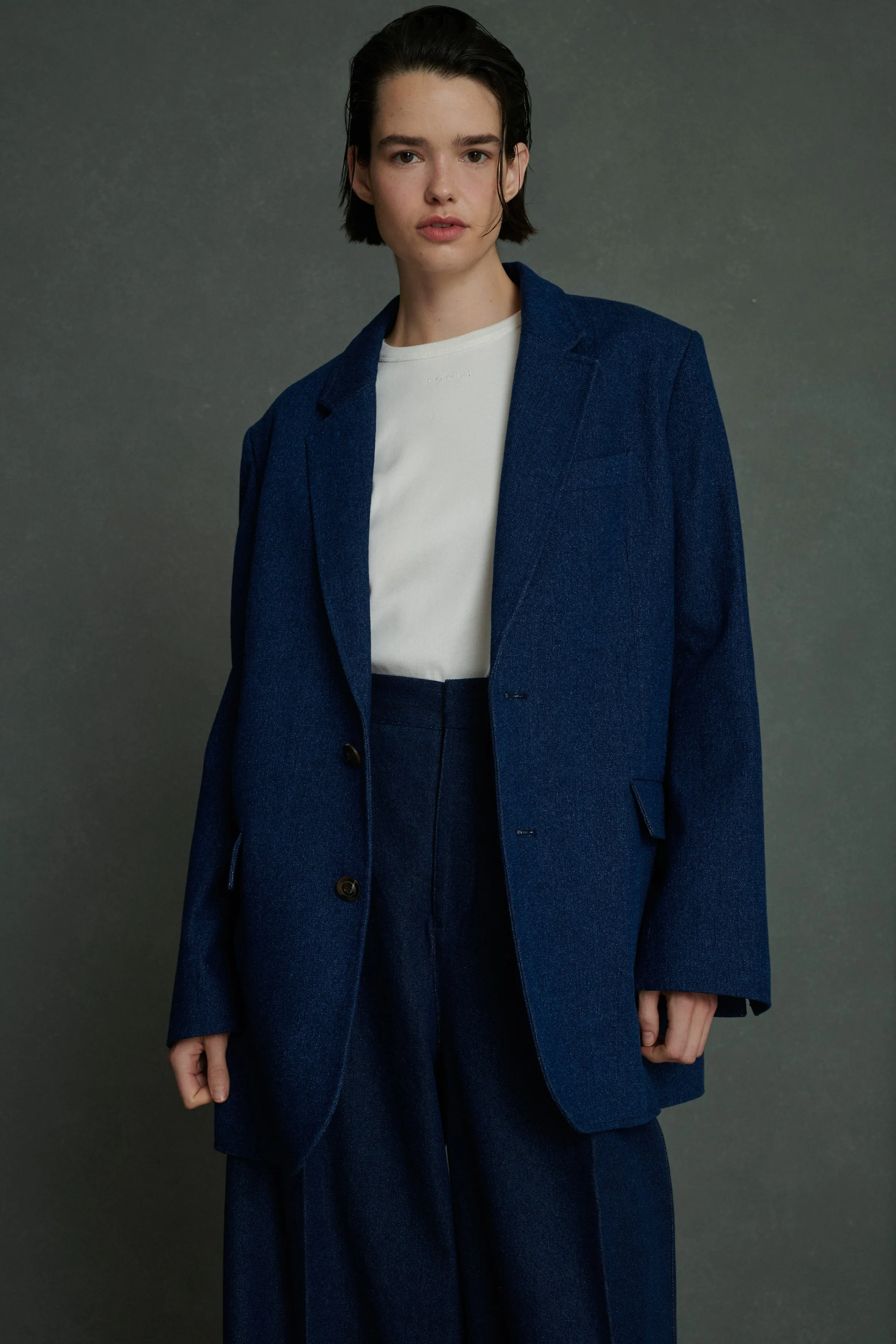 VESTE AURES NAVY sold by soeur