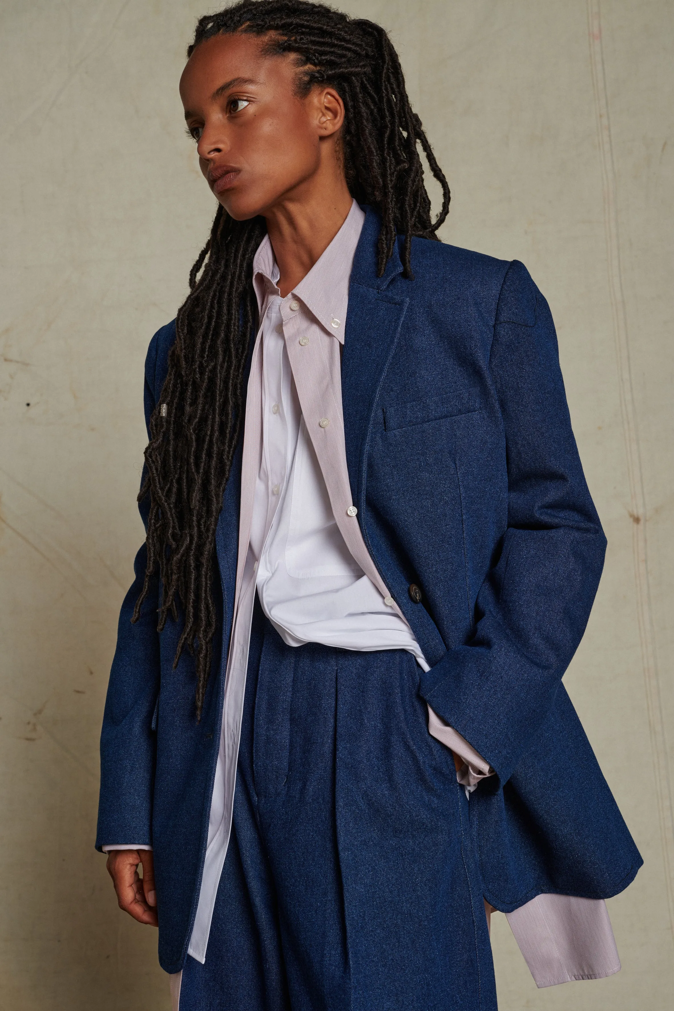 VESTE AURES NAVY sold by soeur product image thumbnail 4