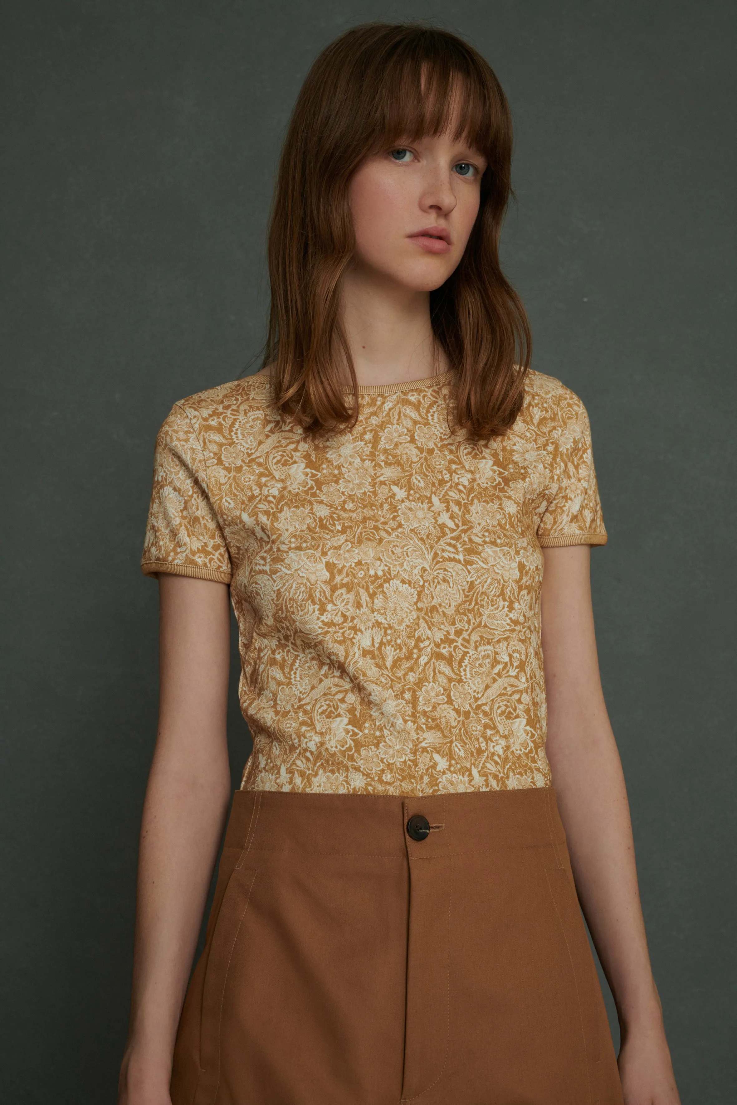 TEE-SHIRT ALBI BEIGE sold by soeur