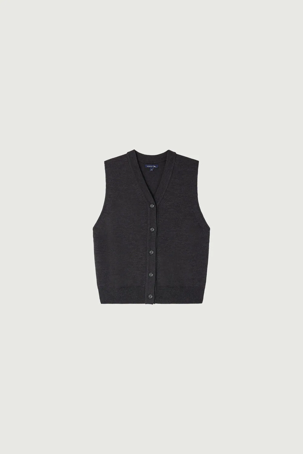 CARDIGAN CHIARA GRIS sold by soeur product image thumbnail 4