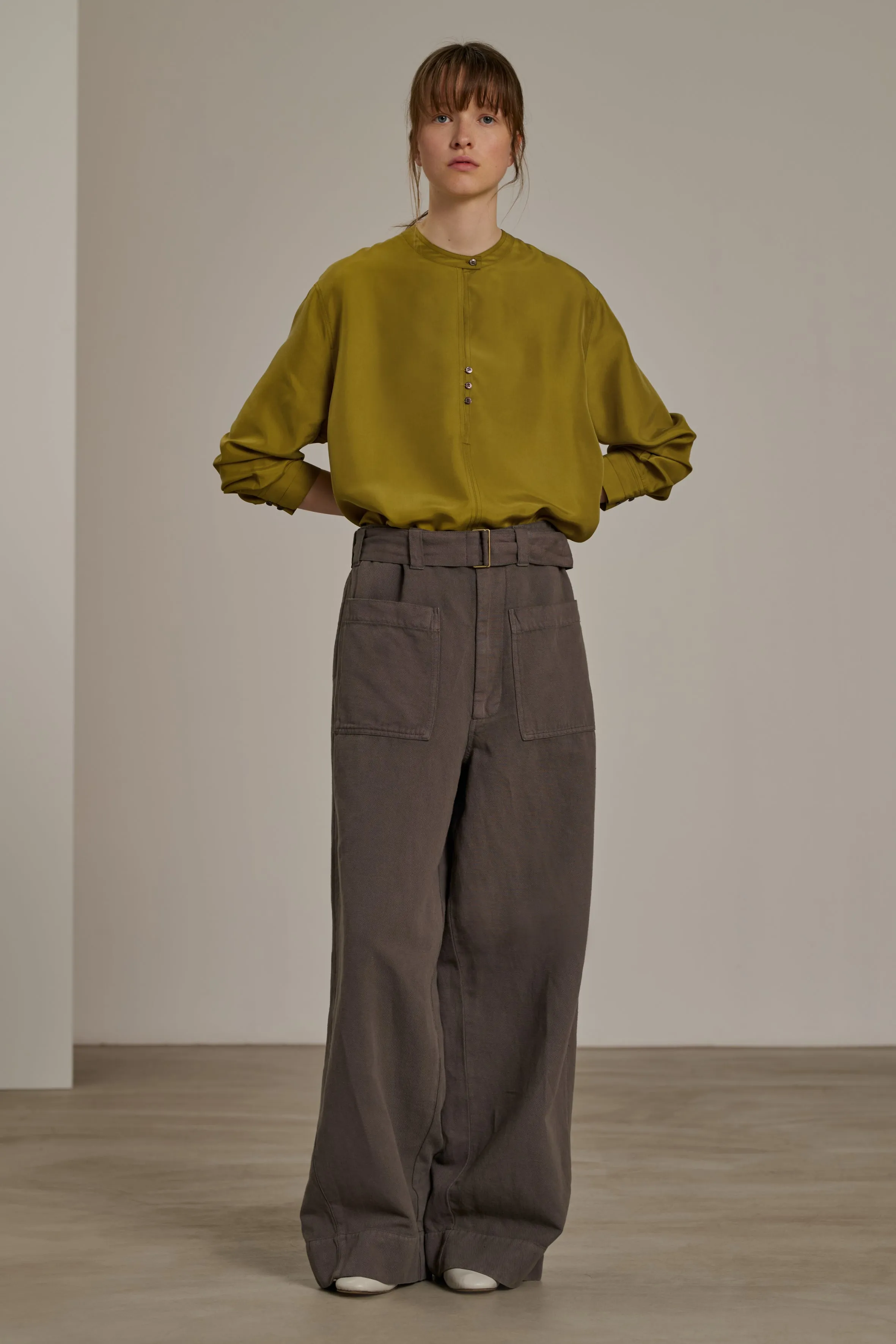 CHEMISE BADEN JAUNE sold by soeur product image thumbnail 3