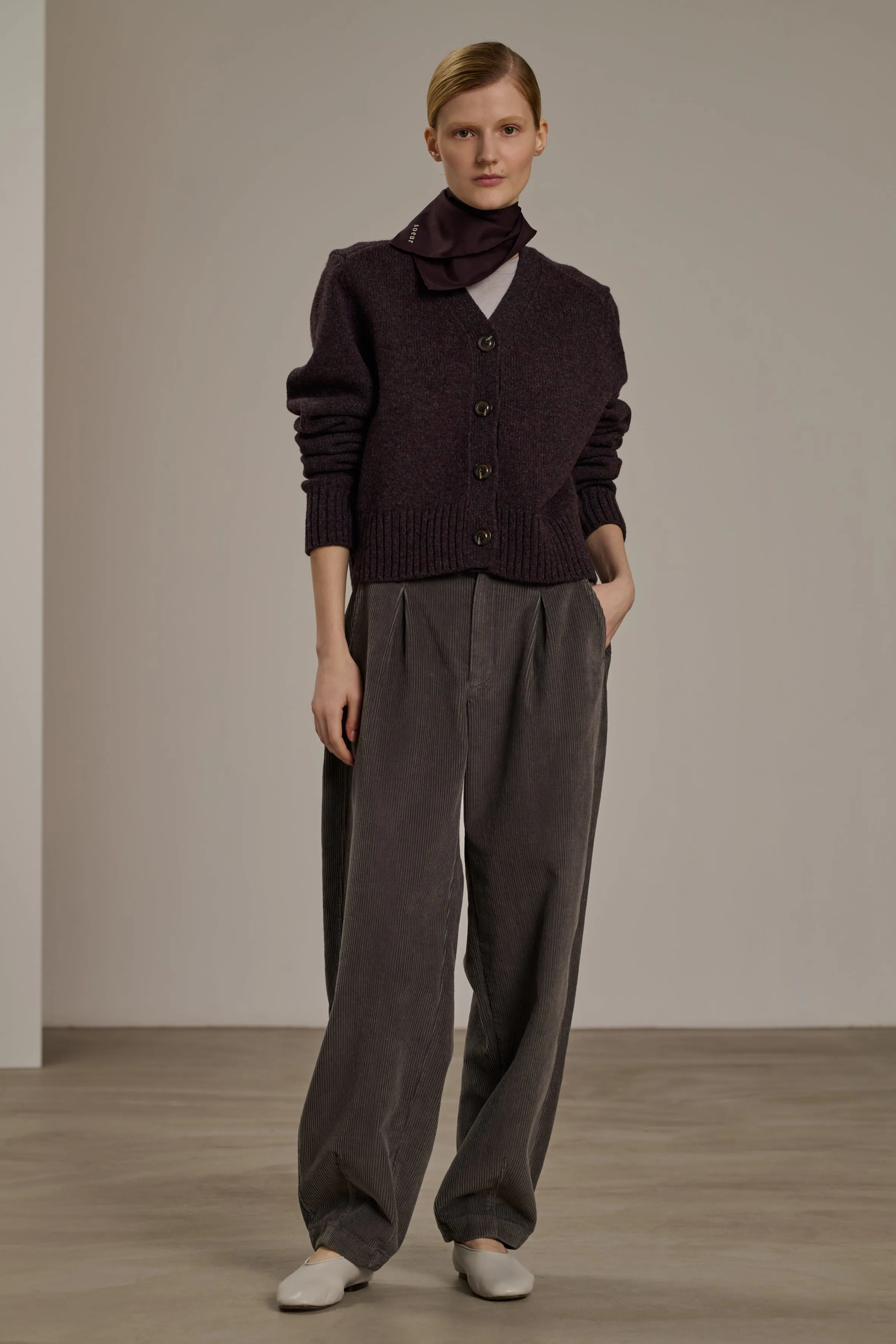 CARDIGAN ALESIO VIOLET sold by soeur product image thumbnail 2