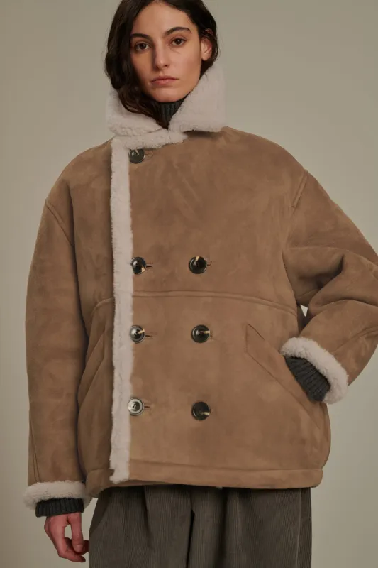 MANTEAU BONN  BEIGE sold by soeur