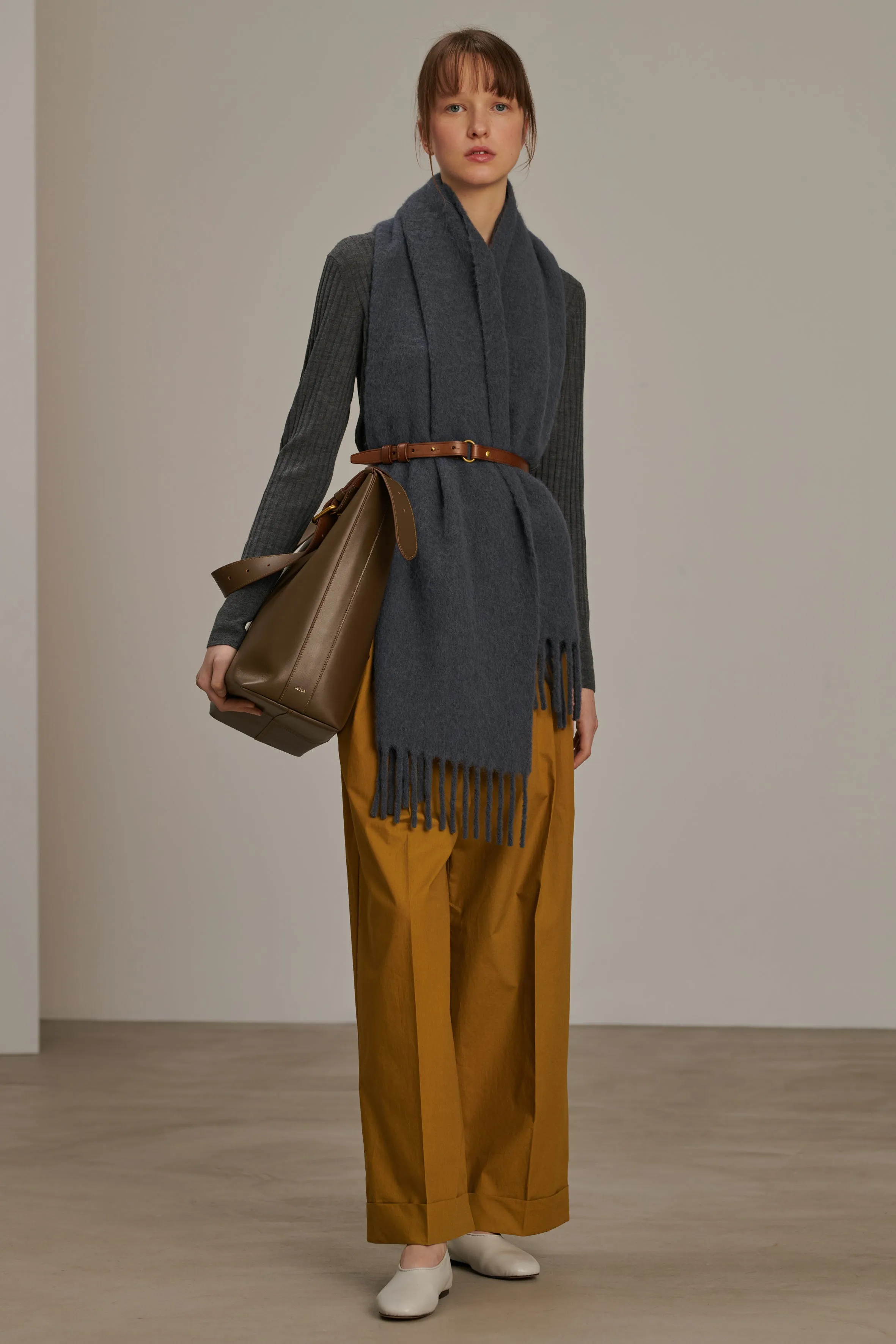 ECHARPE SOFT GRISE sold by soeur product image thumbnail 2