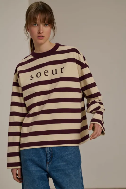 TEE-SHIRT ARCHIE  VIOLET made by soeur