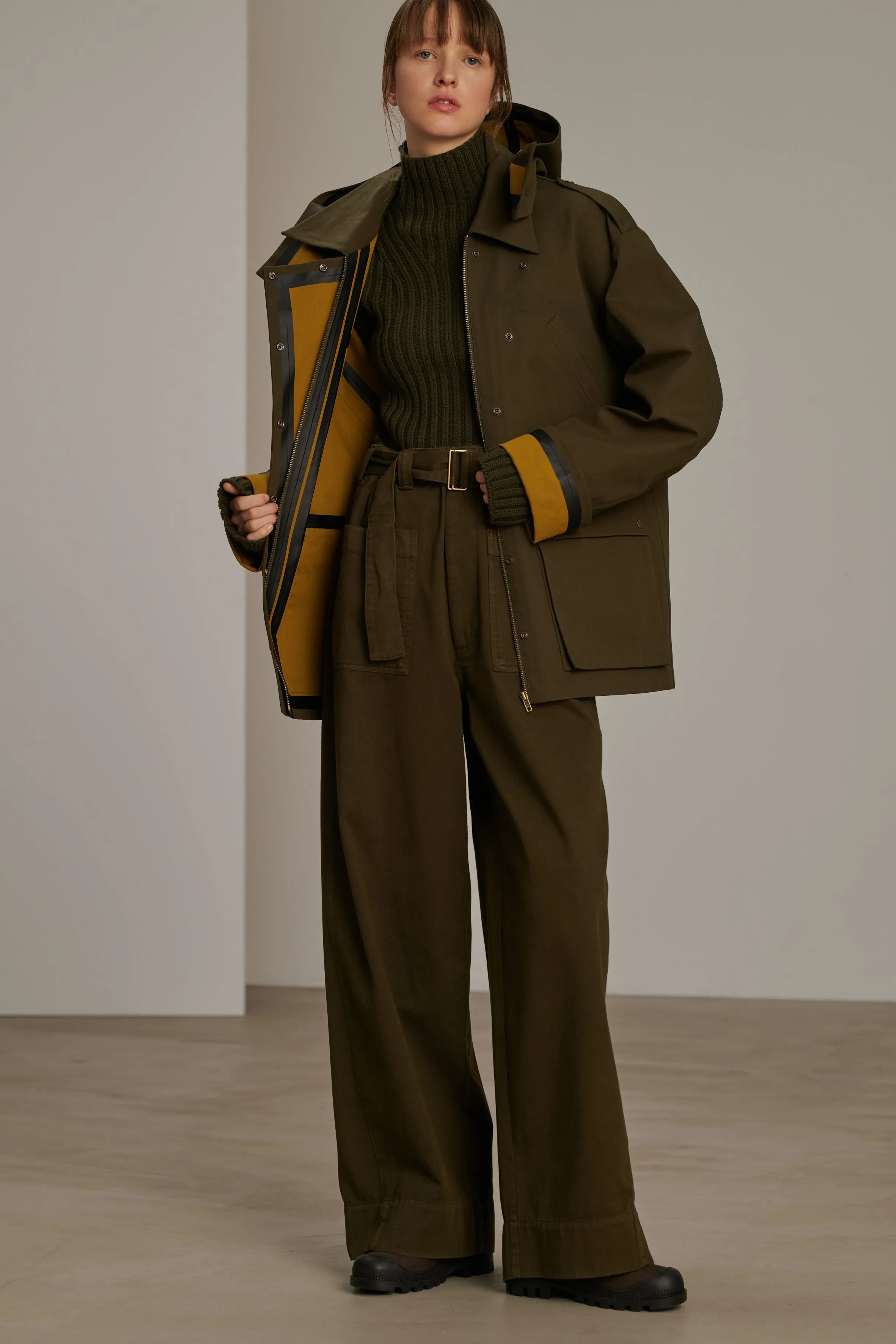 MANTEAU BERNE KAKI sold by soeur product image thumbnail 2