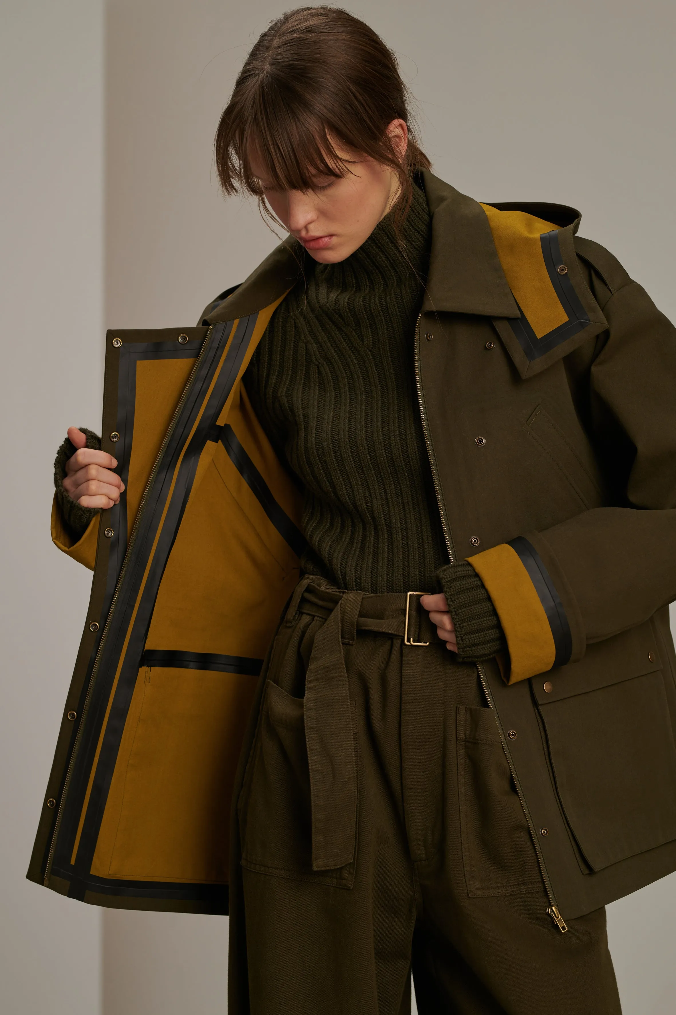 MANTEAU BERNE KAKI sold by soeur product image thumbnail 3