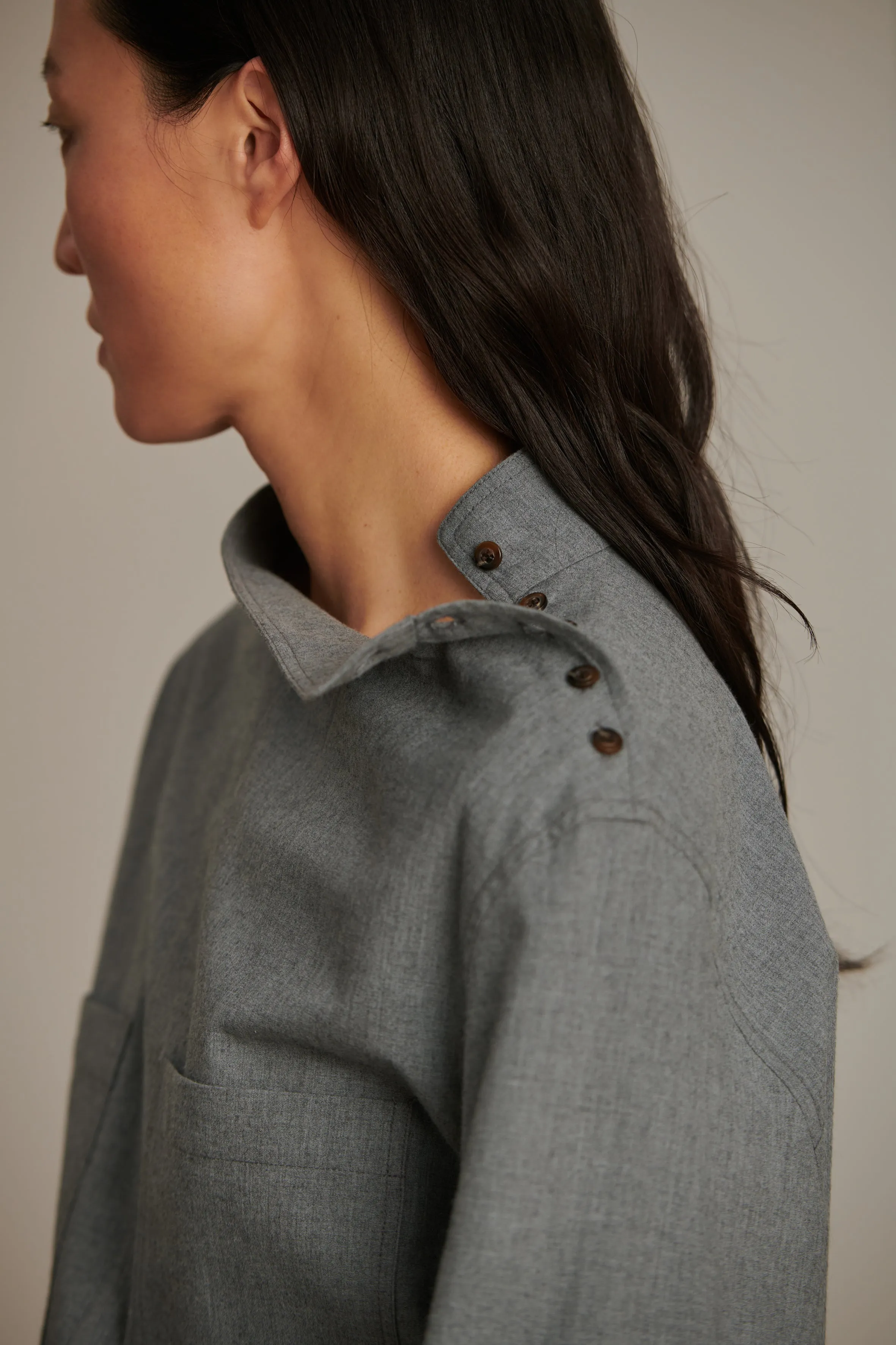 CHEMISE CANNES GRISE sold by soeur product image thumbnail 2