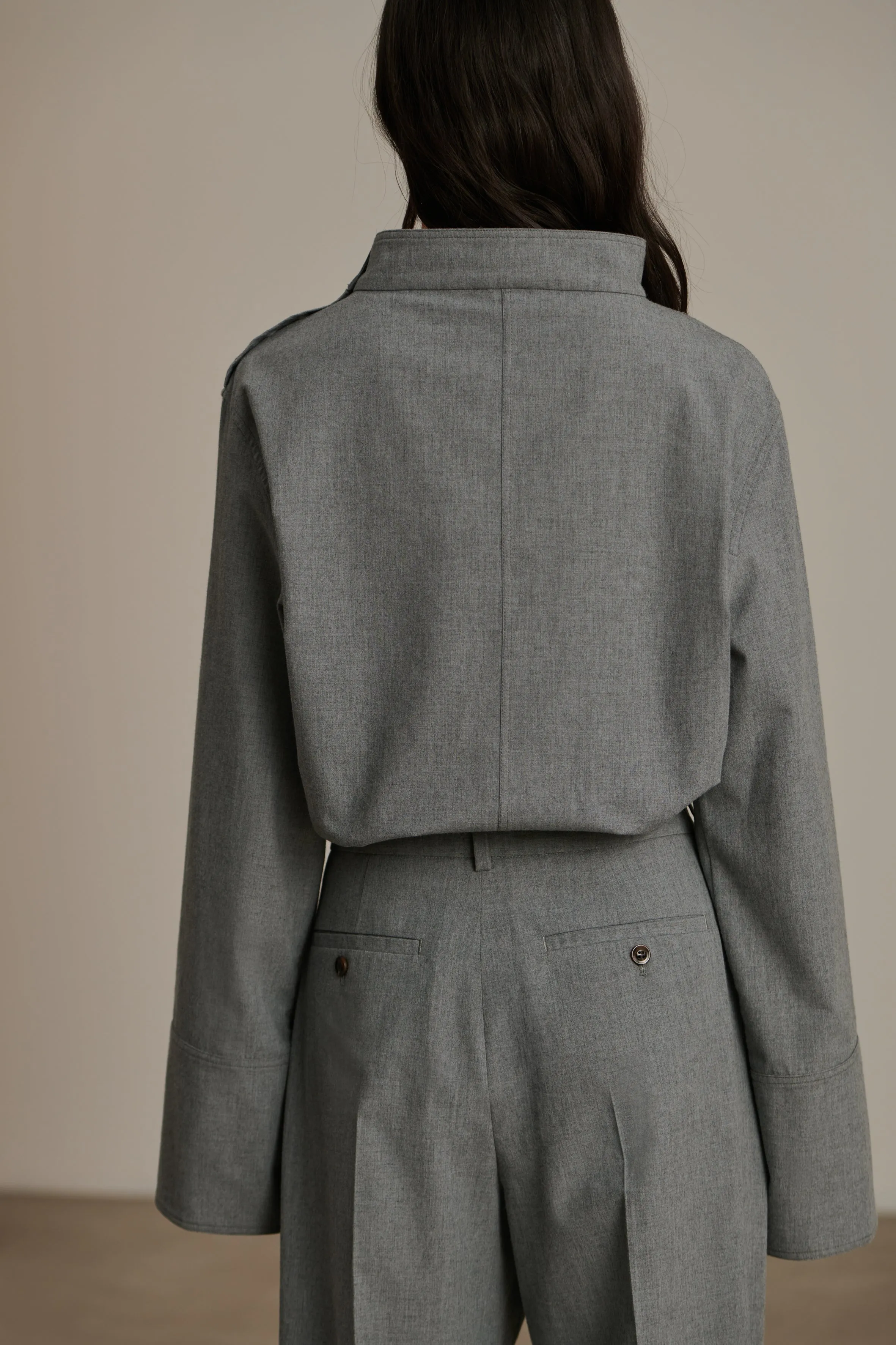 CHEMISE CANNES GRISE sold by soeur product image thumbnail 3