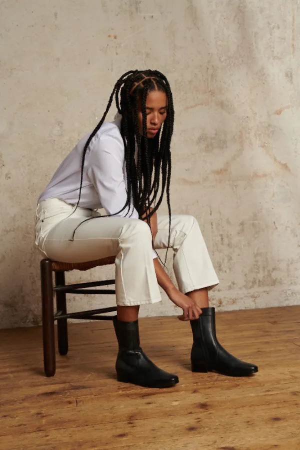 BOTTINES ÉCAILLE NOIRES sold by soeur product image thumbnail 5