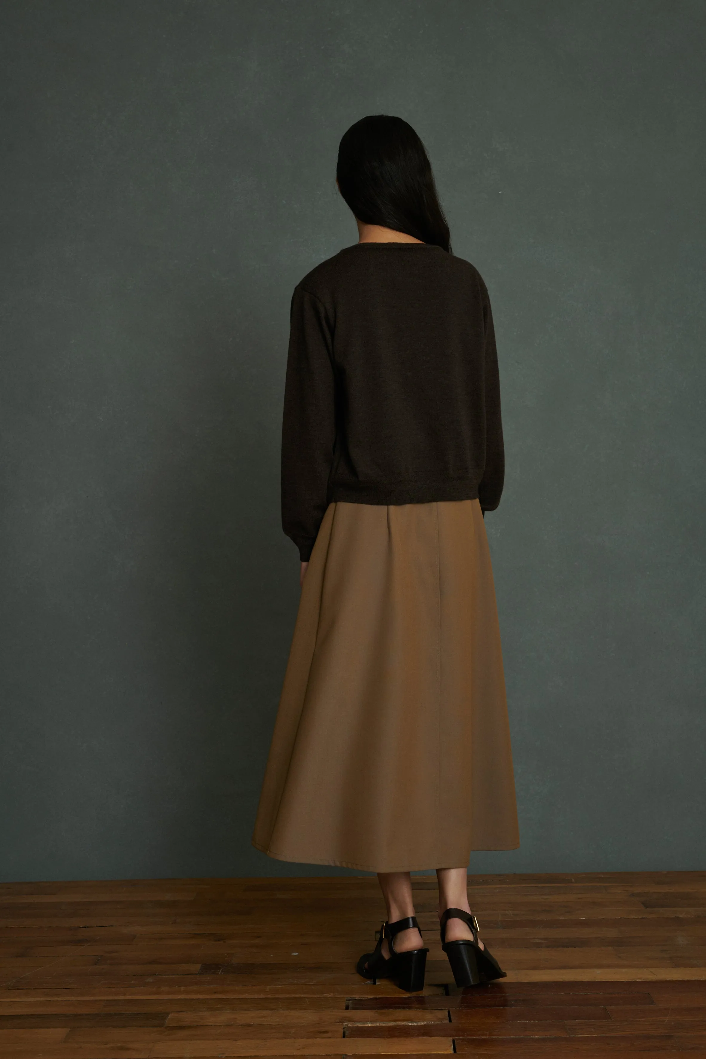 CARDIGAN TITA MARRON sold by soeur product image thumbnail 4